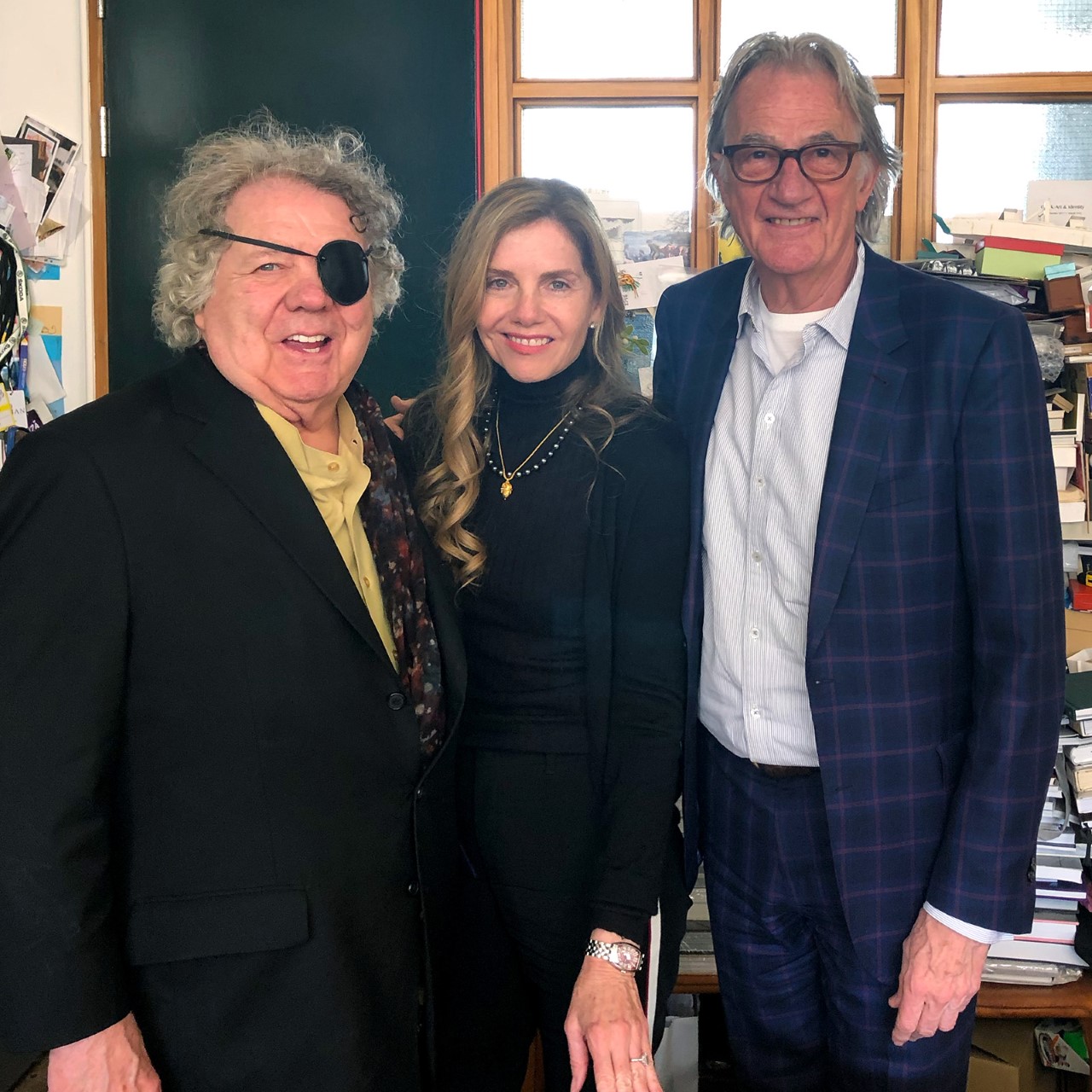 Chihuly, Leslie Jackson Chihuly, and Sir Paul Smith, 2019
