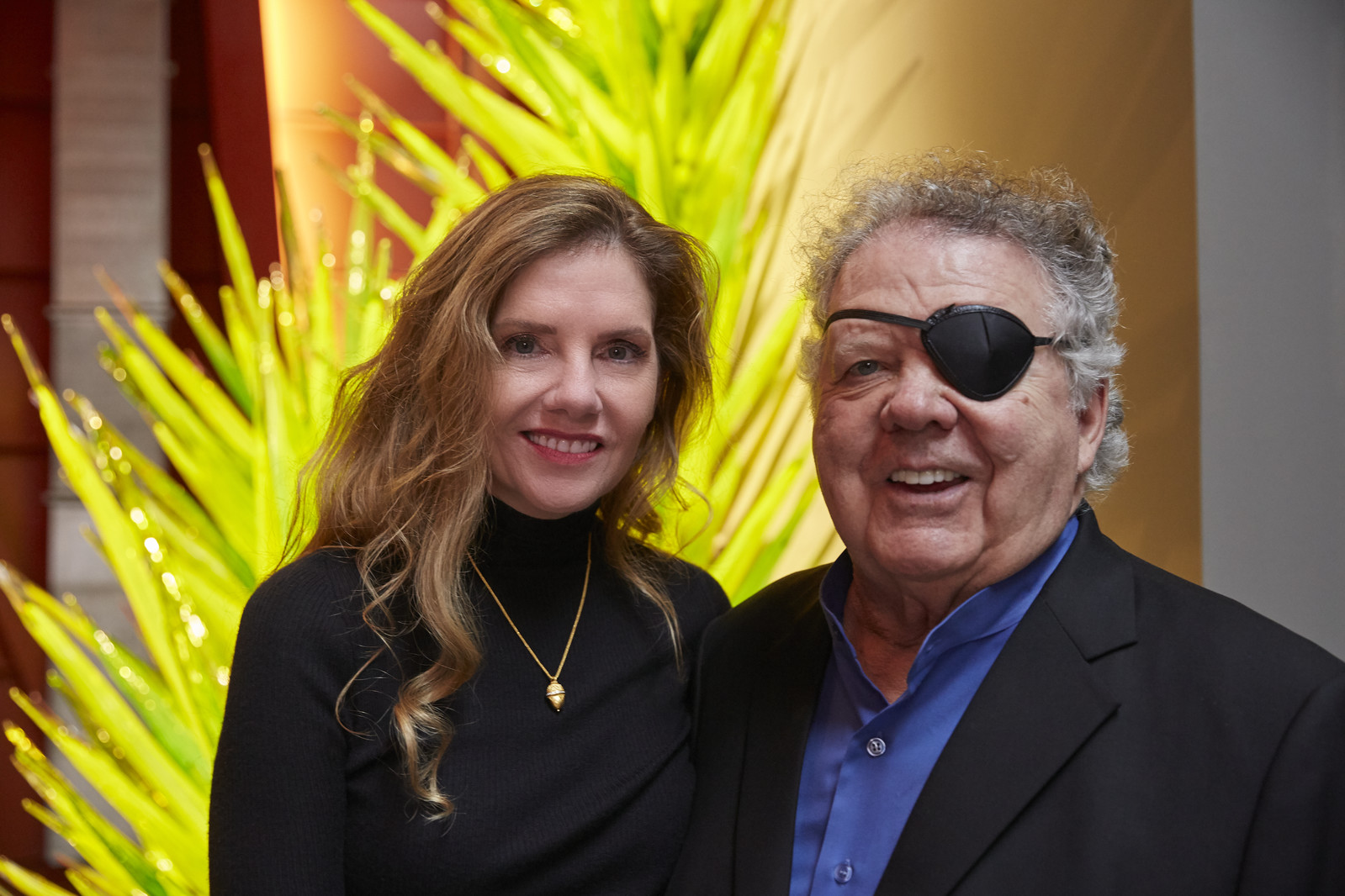 Leslie and Dale Chihuly, 2018