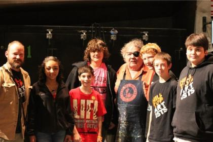 Chihuly with Hilltop Artists students