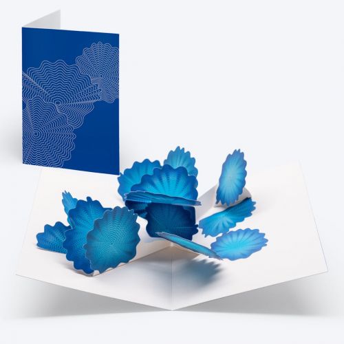 Chihuly Pop-up Card—Persian