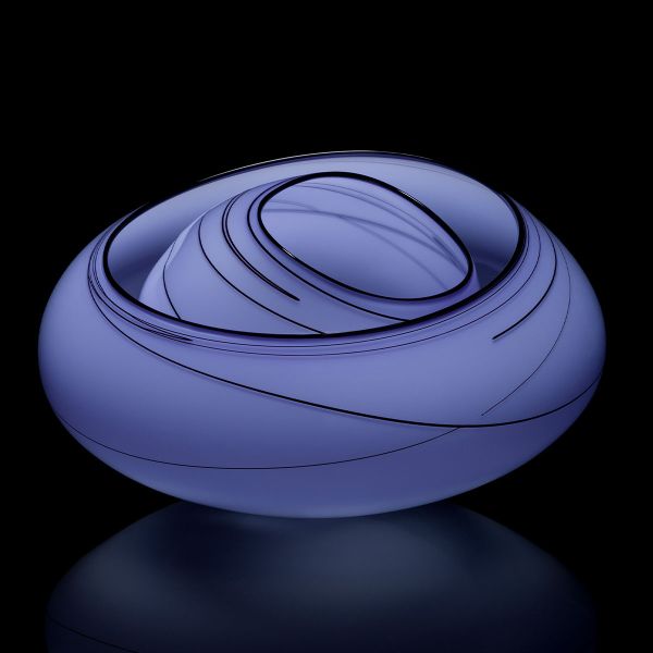 Pewter Blue Basket