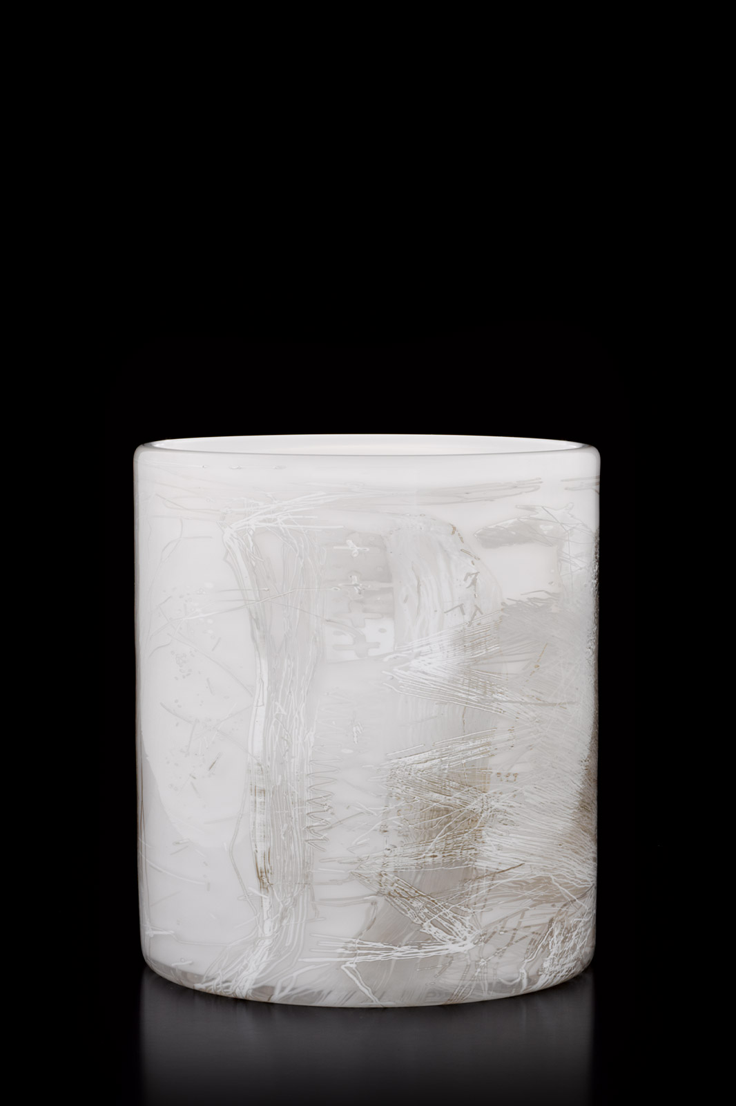 Dale Chihuly, White Cylinder, 2011