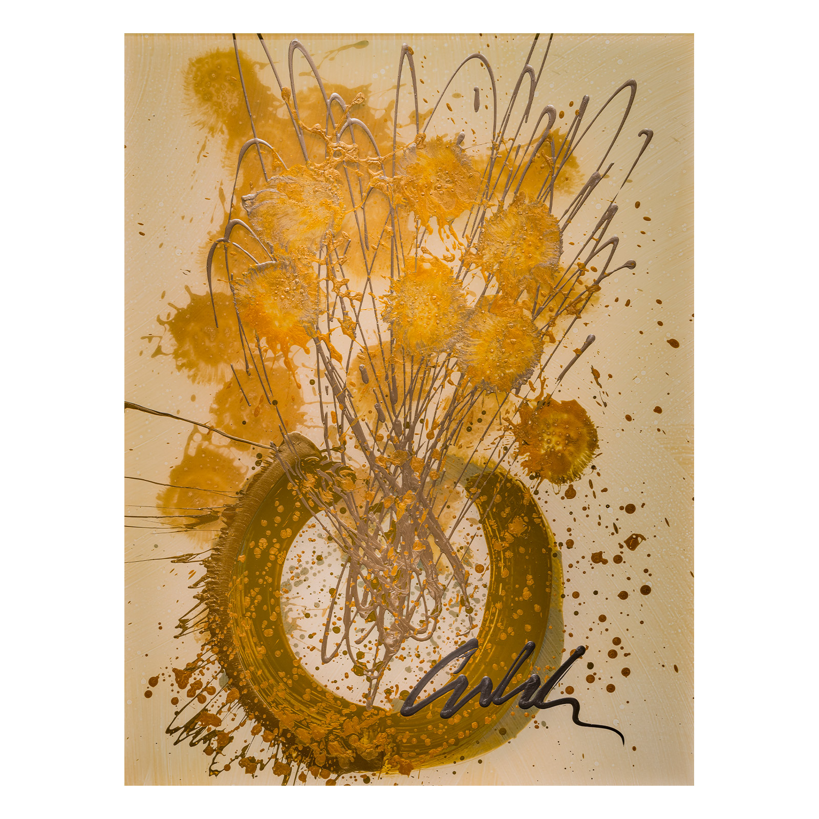 Dale Chihuly, Ikebana Light Drawing, 2017