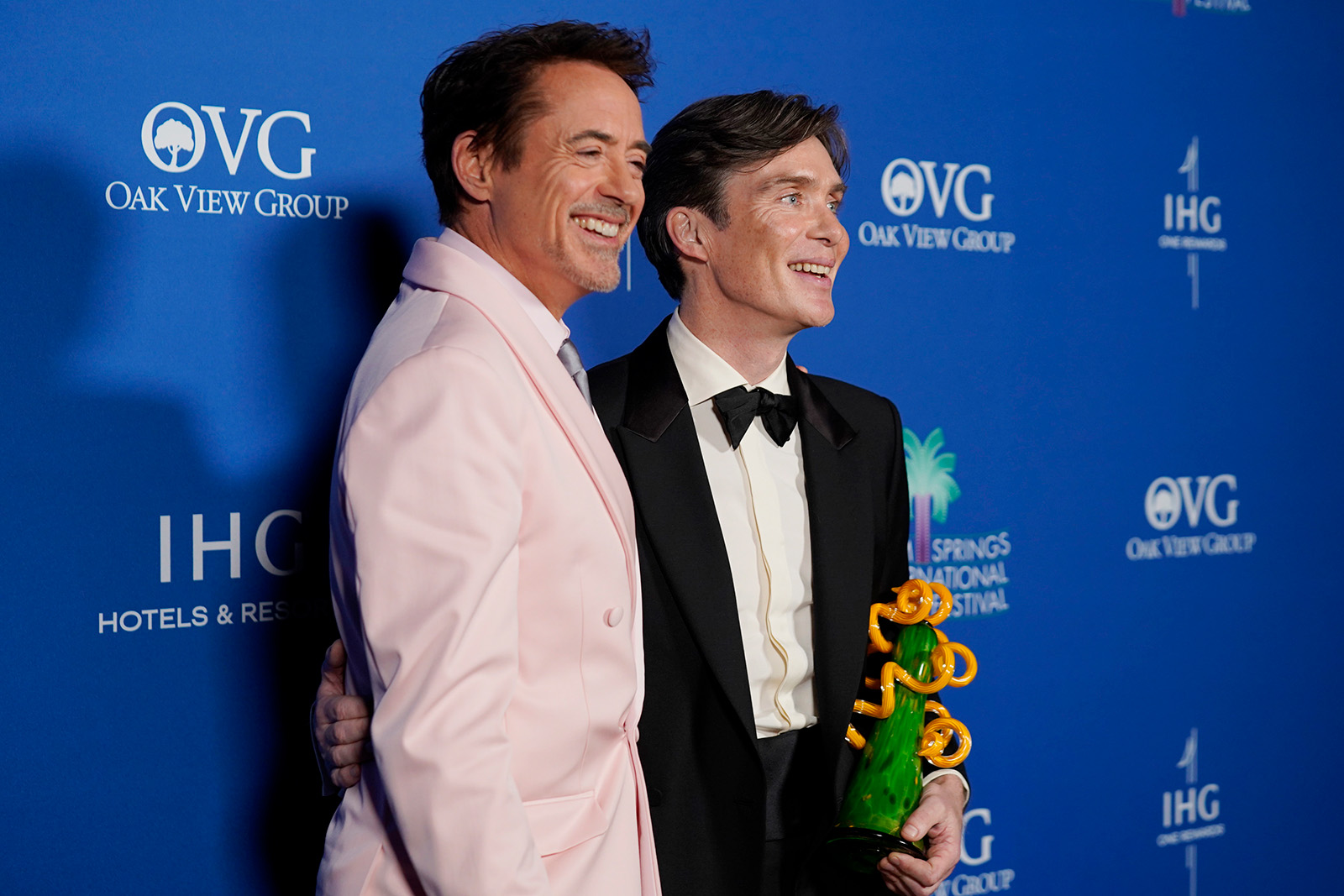 Cillian Murphy and Robert Downey Jr. 
