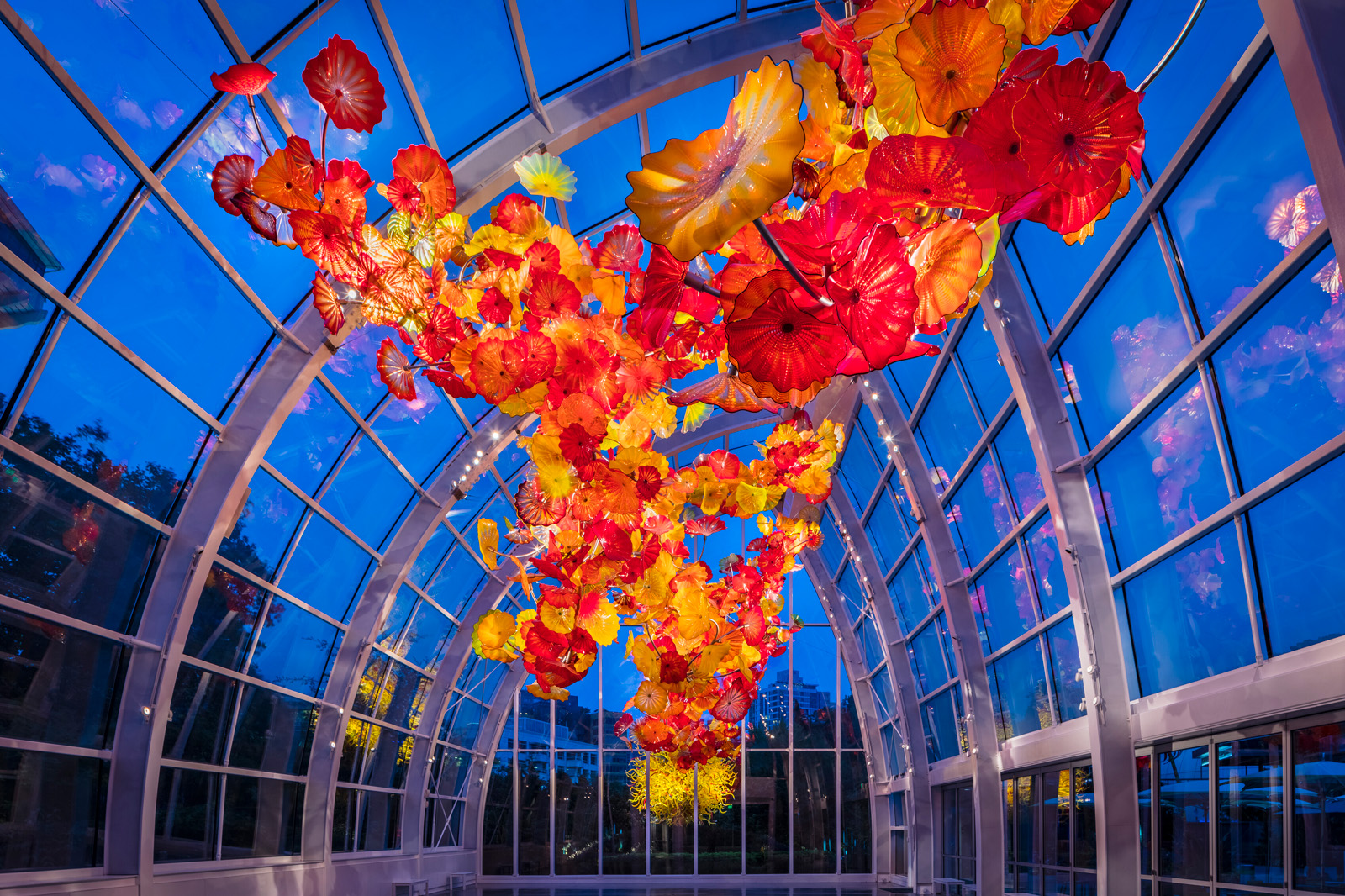 Dale Chihuly, Glasshouse Sculpture, 2012