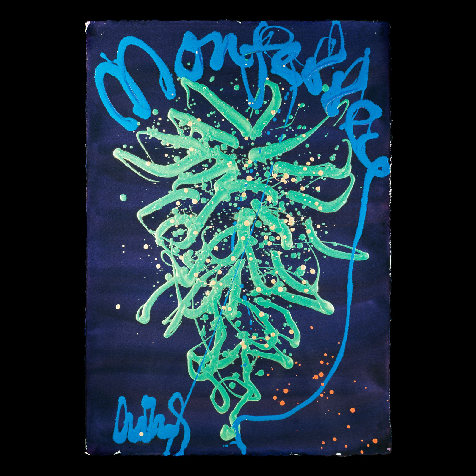 Dale Chihuly, Monterrey Drawing, 1996