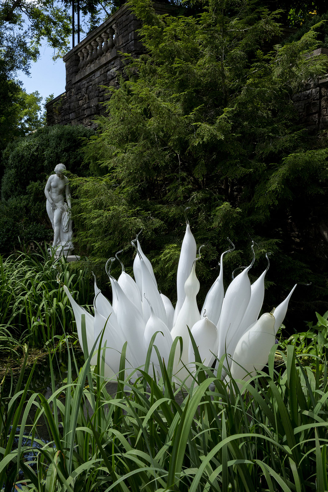 White Belugas (2014) by Dale Chihuly
