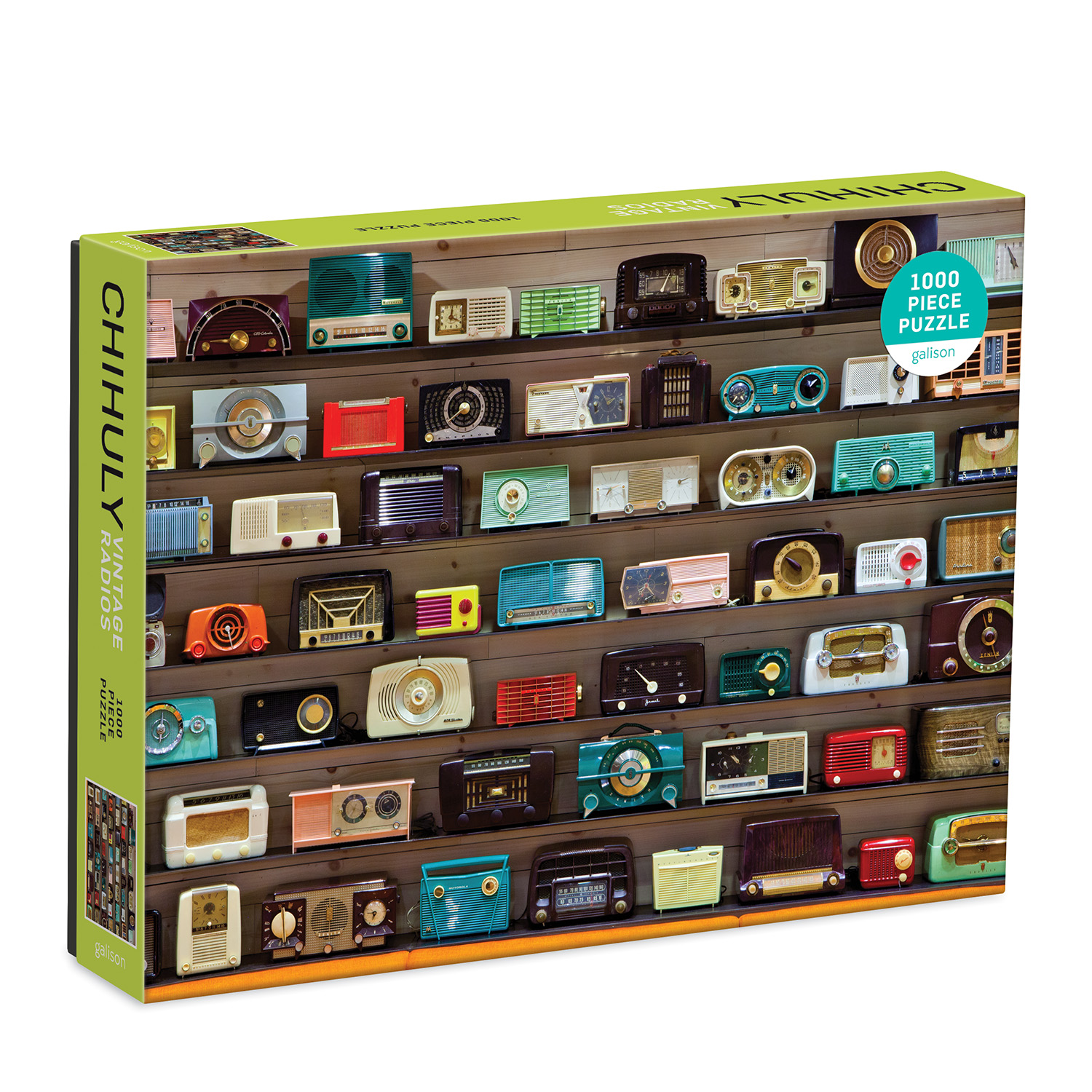 Chihuly Vintage Clock Radio 1000-piece Puzzle