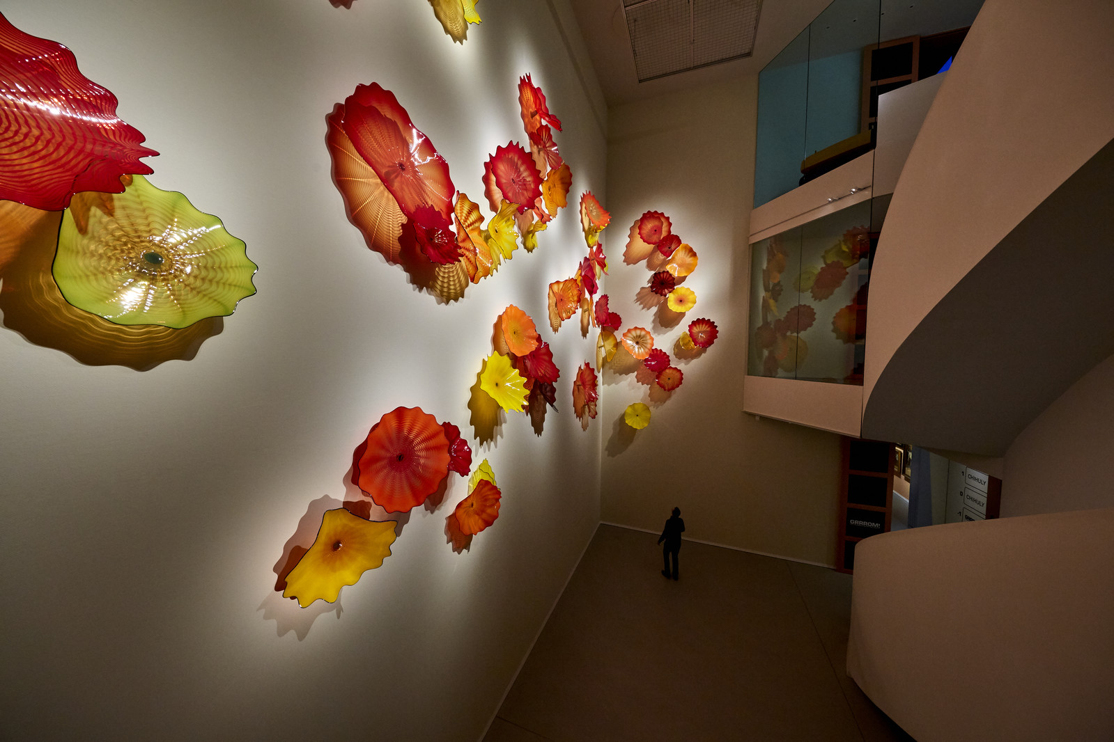 Grand Stairwell Installation (2018) by Dale Chihuly