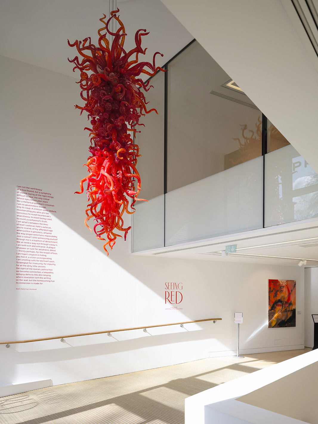 Dale Chihuly, Ruby Red Chandelier, 2006