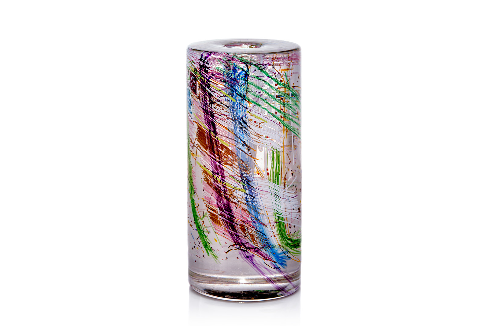 Dale Chihuly, Clear Blanket Cylinder, 2016