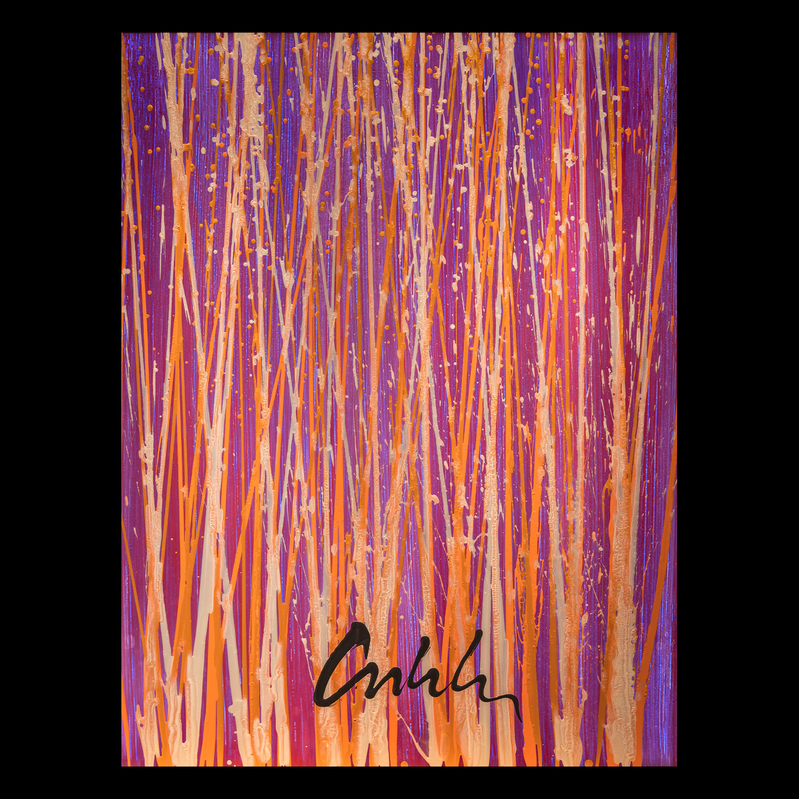 Dale Chihuly, Reed Light Drawing, 2017