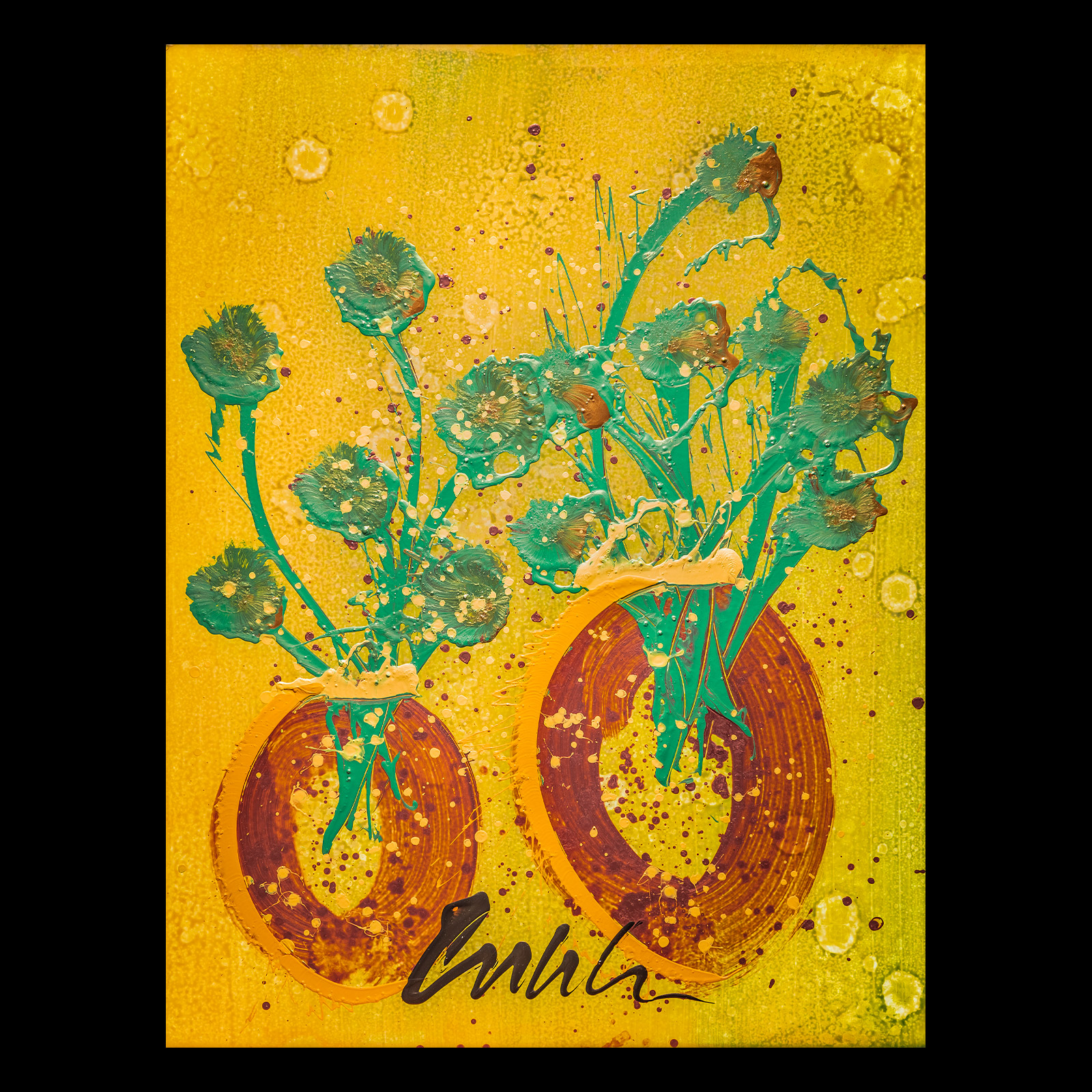 Dale Chihuly, Ikebana Light Drawing, 2019