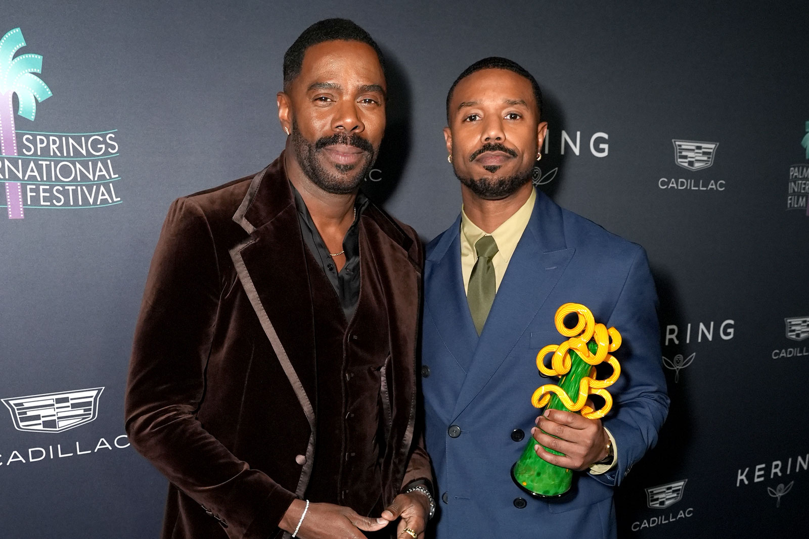 Colman Domingo and Michael B. Jordan