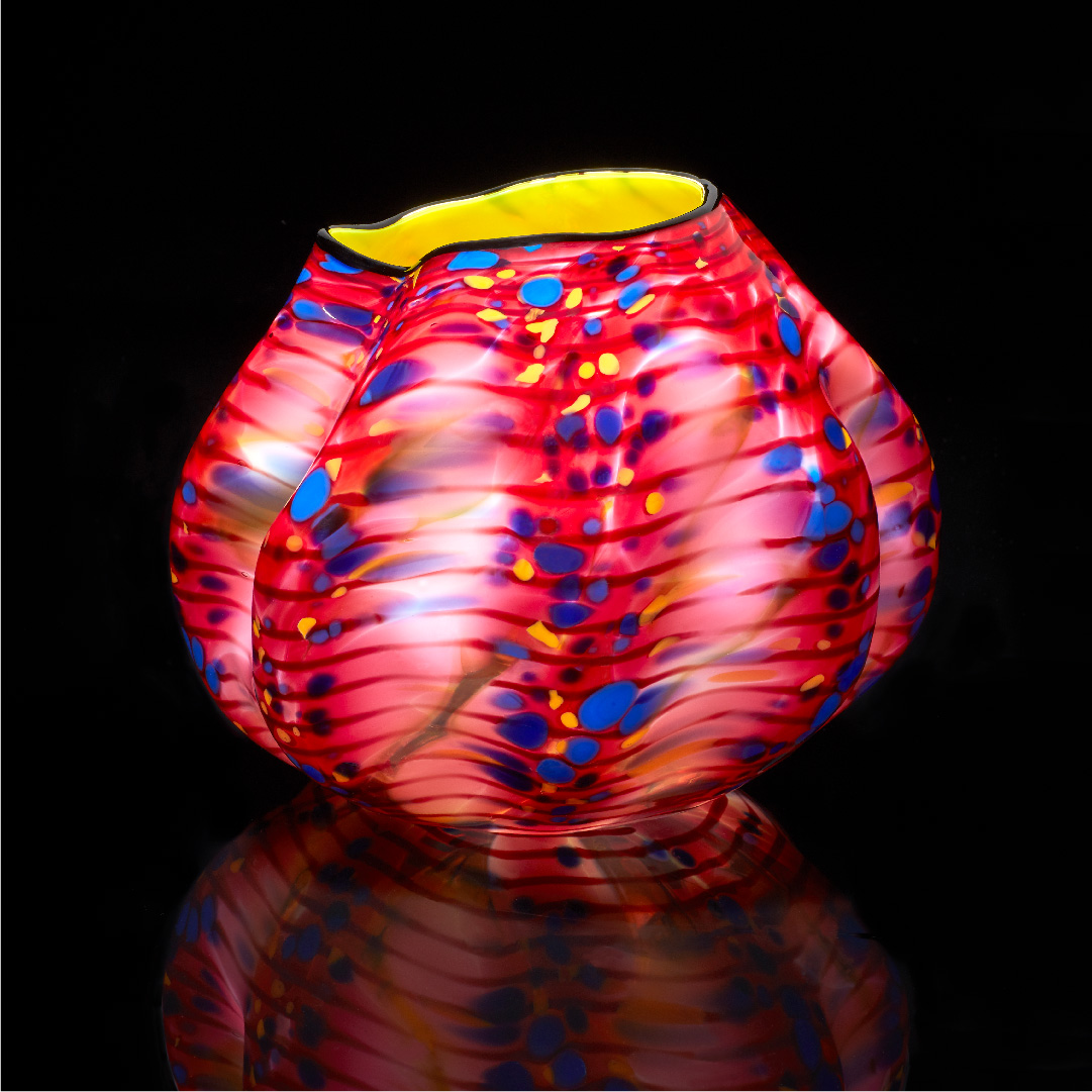 Flamingo Macchia by Chihuly Workshop