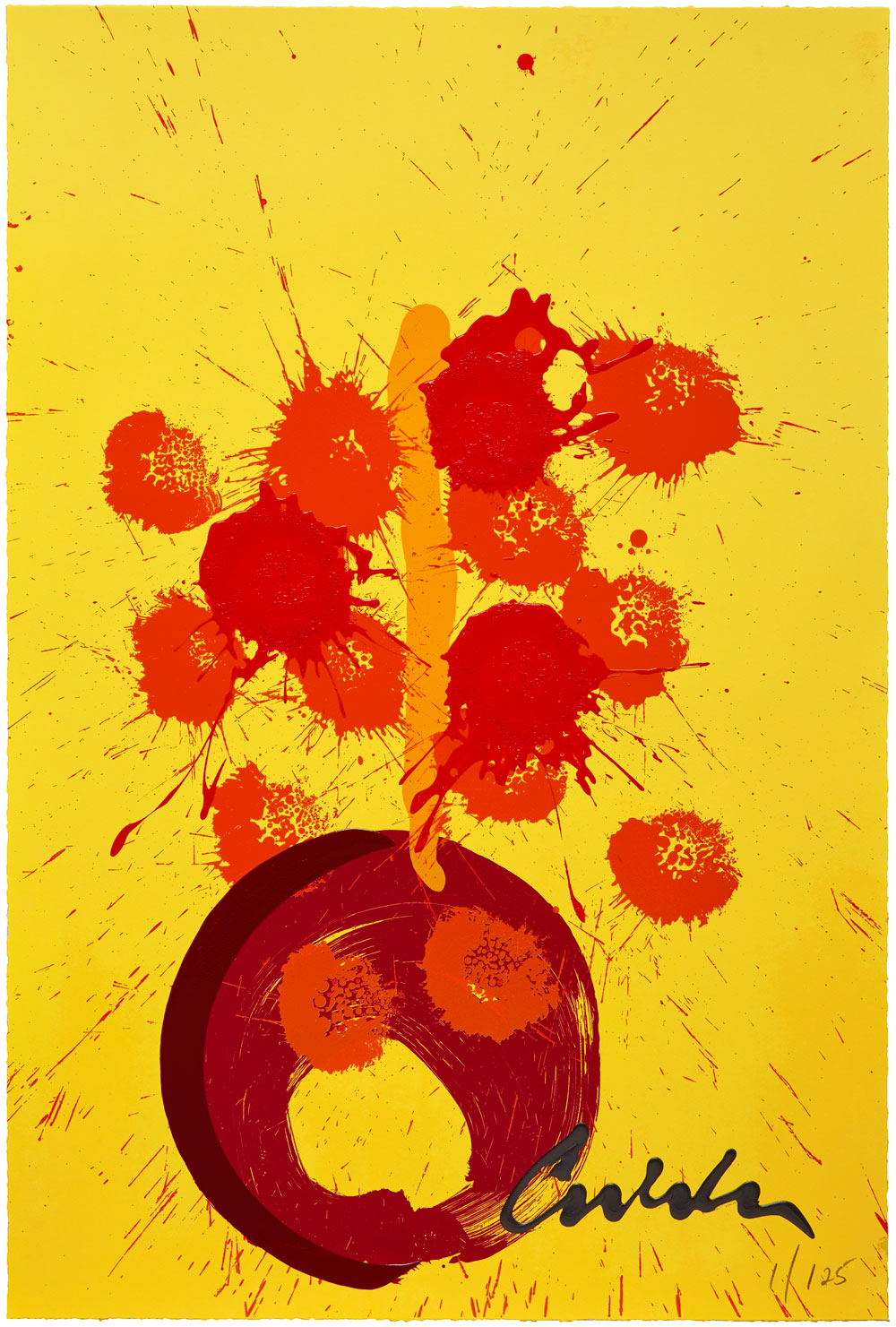Hot Poppies by Chihuly Workshop