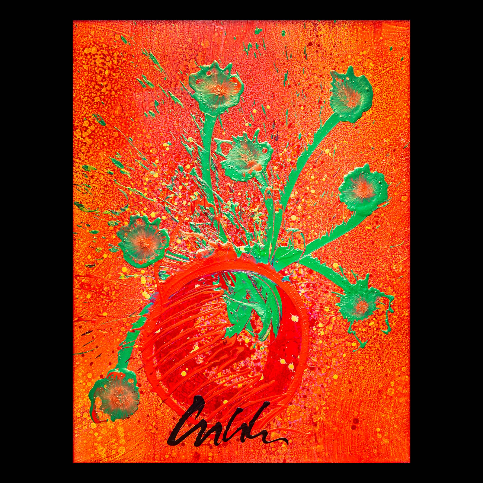 Ikebana Light Drawing, 2019 by Dale Chihuly
