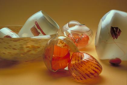 Chihuly, Baskets and Cylinders, 1978